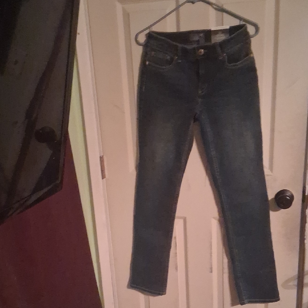 Chico's So Lifting Classic Dark Blue Skinny Jeans